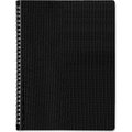 Rediform Office Products Blueline¬Æ Poly Cvr Notebook, 8-1/2" x 11", Black Cover, 80 Sheets/Pad, 1 Pad/Pack B4181